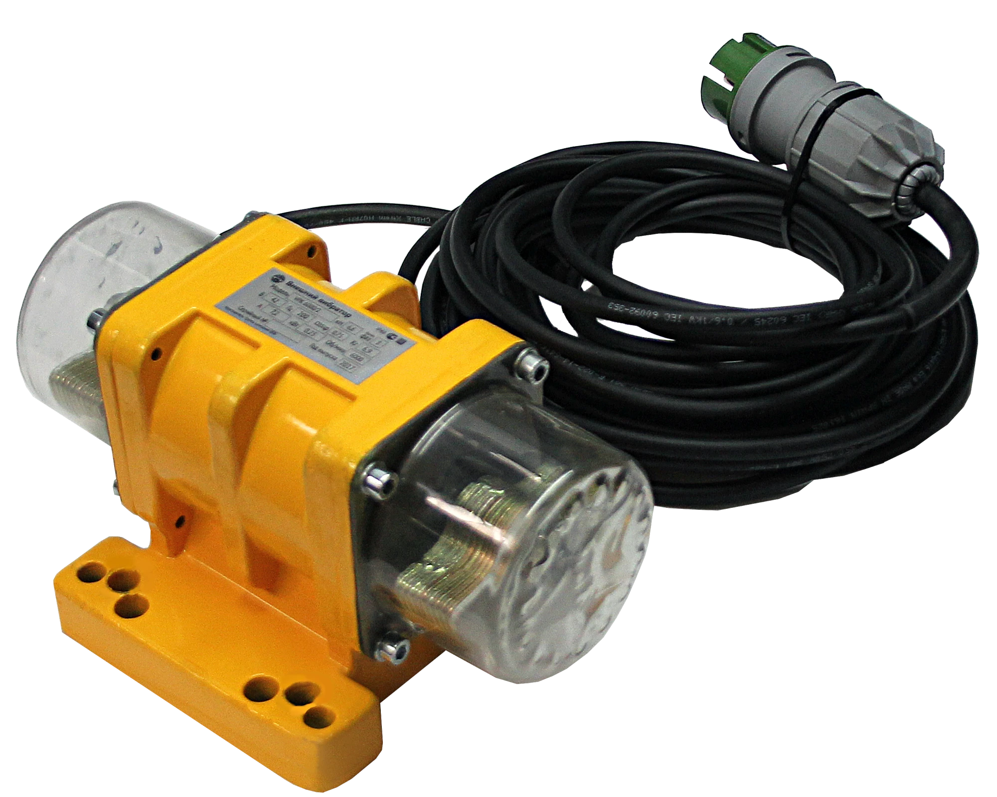 Вибраторы площадочные 6000 об./мин., 42В, 220В и 380В Внешний высокочастотный вибратор VPK 6000/2